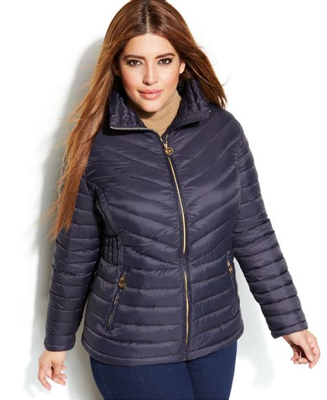 michael kors women's plus size winter coats|michael kors puffer coat plus size.